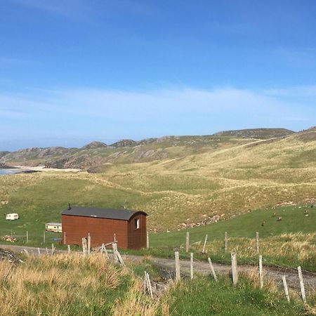 Eco Crofters Wagon By The Beach Oldshoremore Экстерьер фото